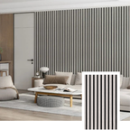 Stilpanel™ Premium Acoustic Slat Panel — Walnut