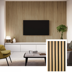 Stilpanel™ Premium Acoustic Slat Panel — Walnut