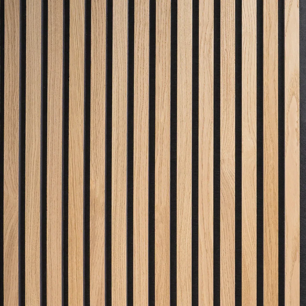 Stilpanel™ Premium Acoustic Slat Panel — Walnut