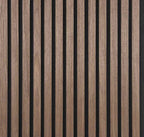 Stilpanel™ Premium Acoustic Slat Panel — Walnut